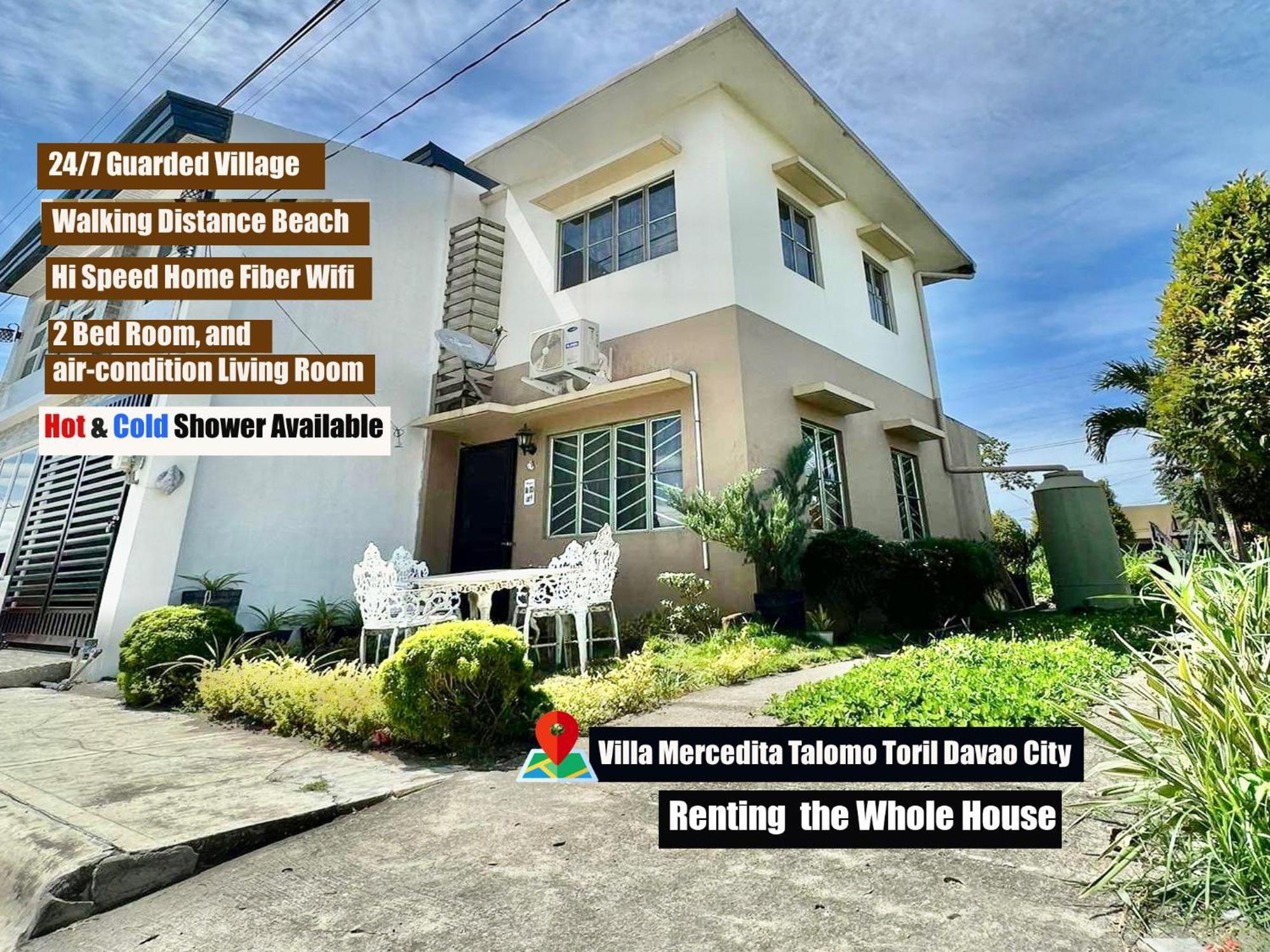 Beach Resorts Walking Distance To The Town House Davao Stadt Exterior foto